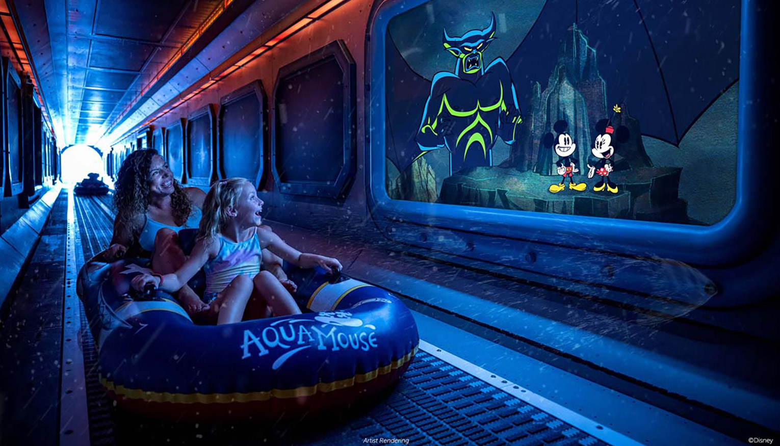 Disney Cruise Line Slides