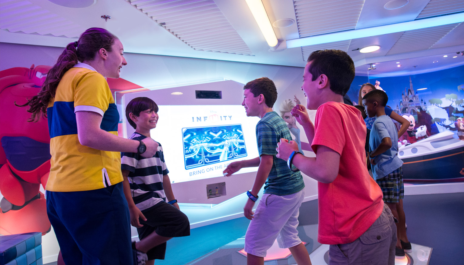 Disney Cruise Line Slides