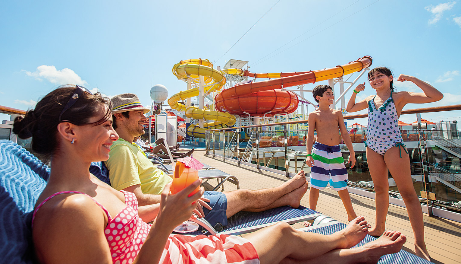 Carnival Cruise Line Slides