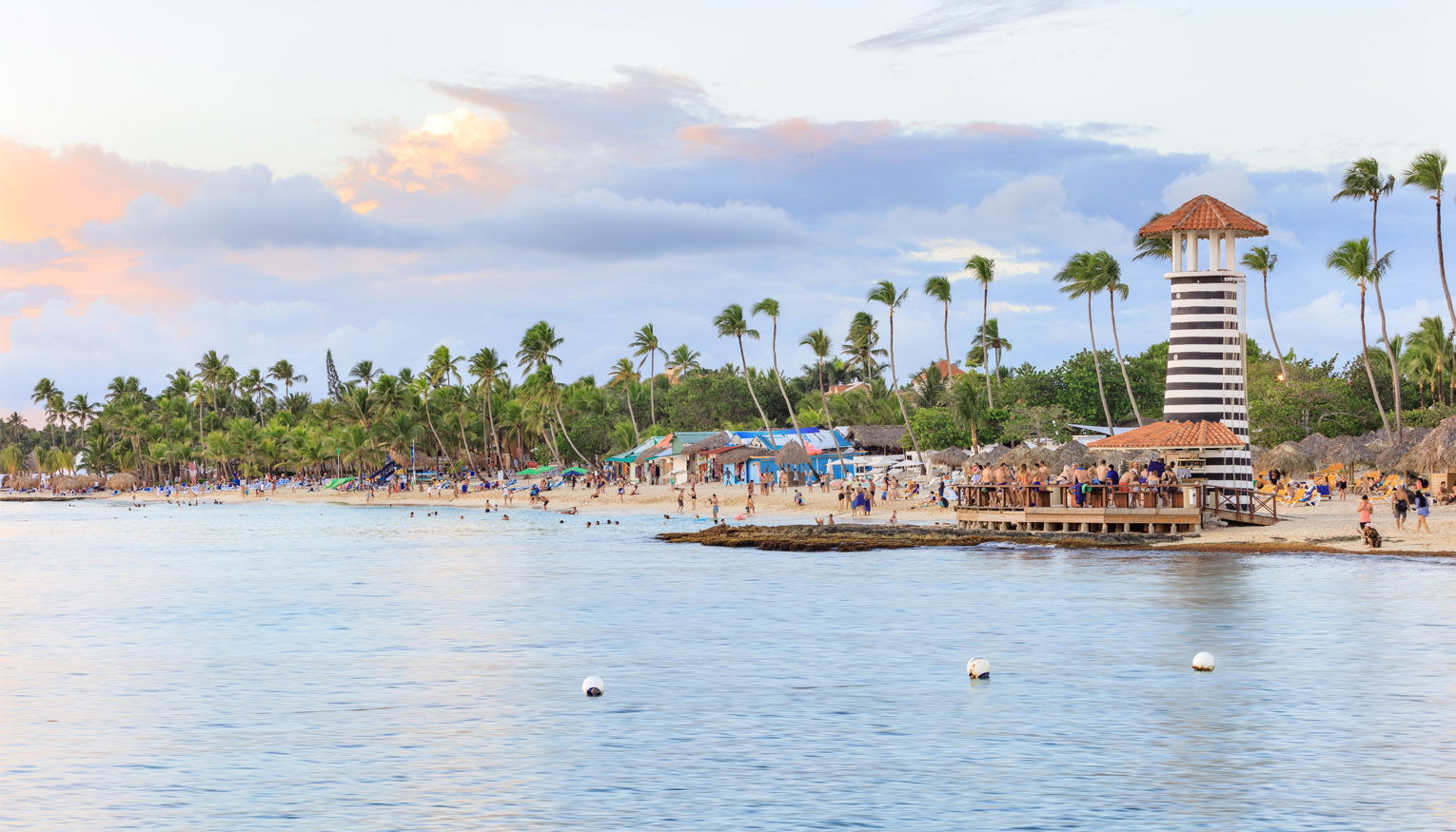 Beautiful Dominican Port